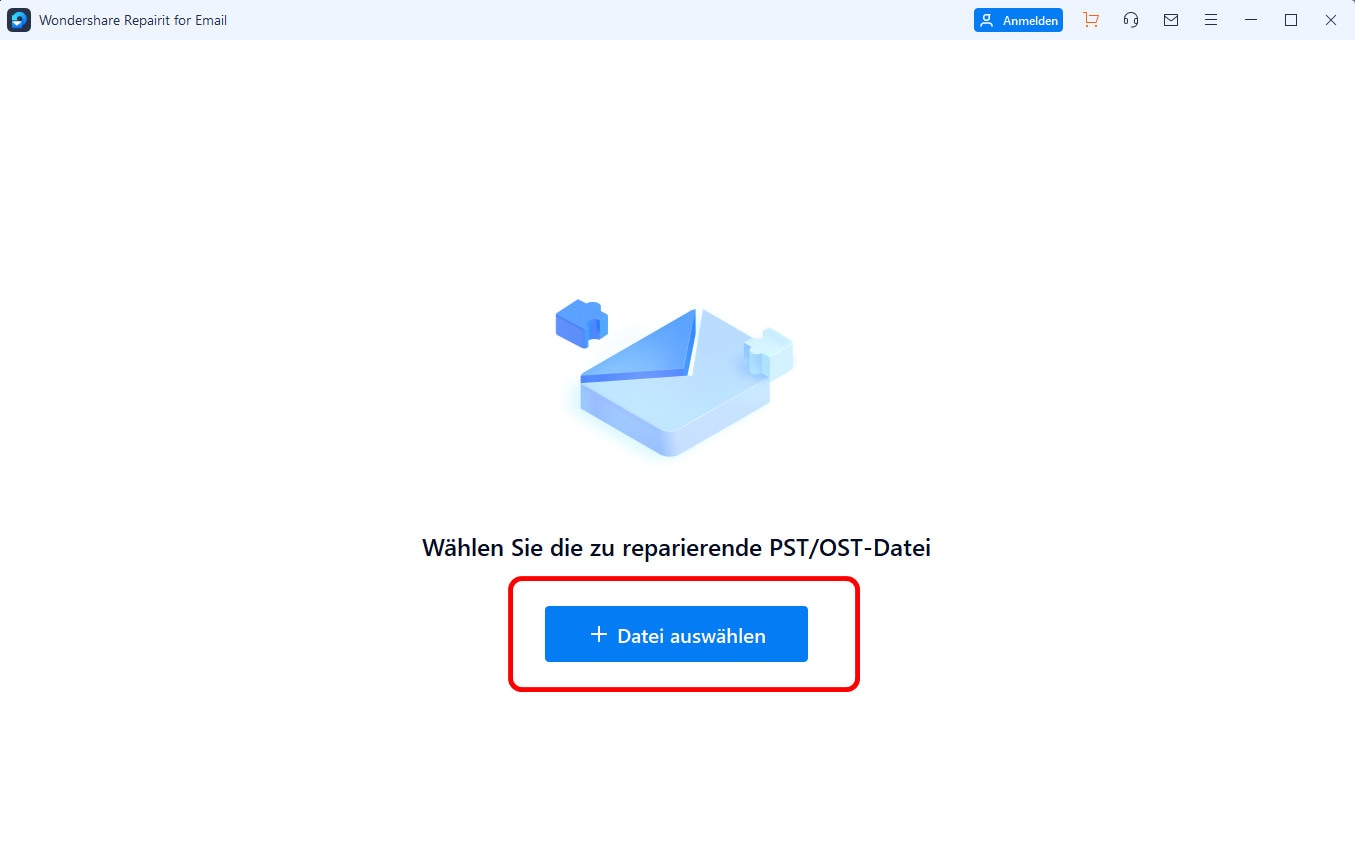 gelöschte emails hinzufügen