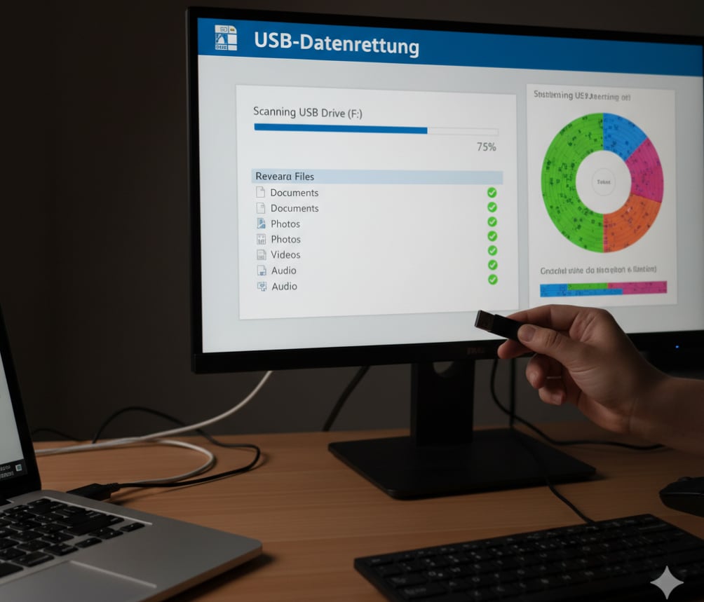 [2025] Die 10 besten Tools zur Datenrettung auf USB-Stick