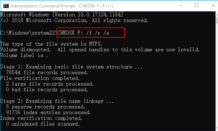 Dateien auf dem USB-Speichermedium retten