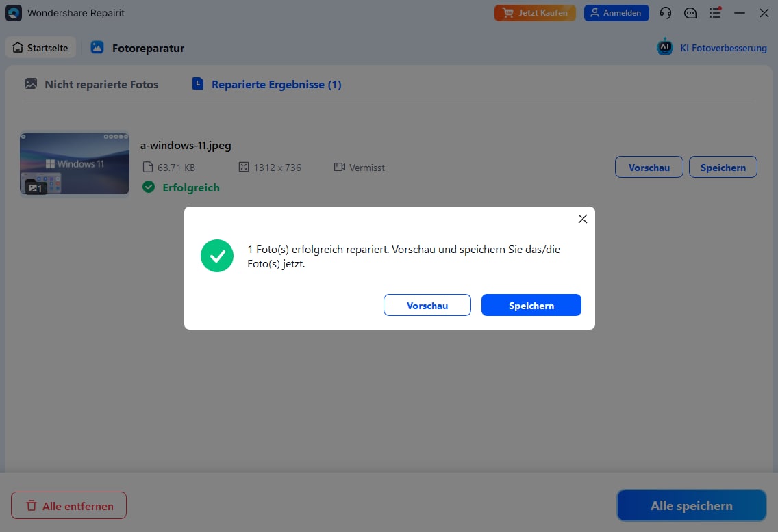 jpeg reparieren