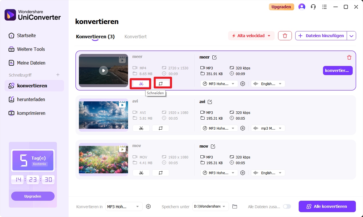 Bester Video Converter unterstützt einfache Videobearbeitung