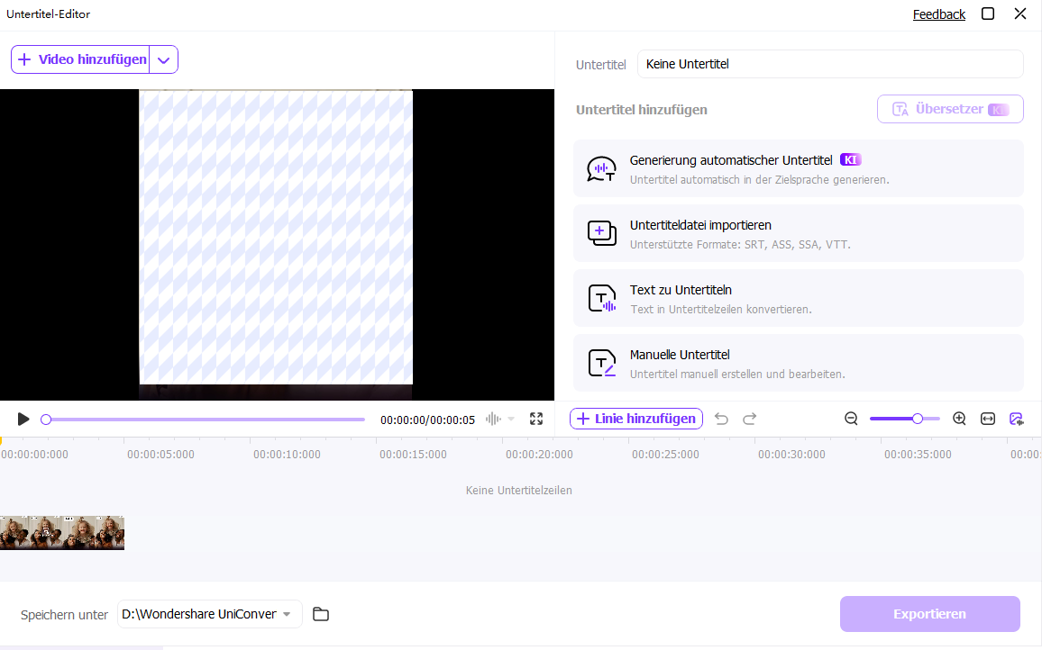export video