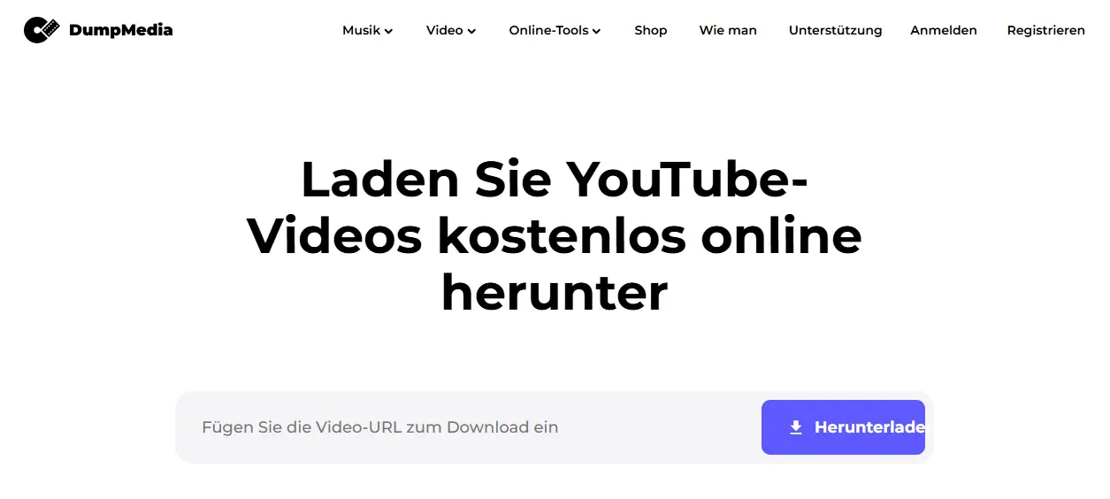 DumpMedia – Videos mit URL herunterladen
