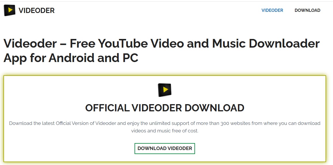 YouTube-Livestream-Download-App Videoder
