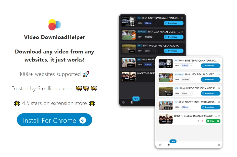 Video DownloadHelper - Chrome Erweiterung für Pornhub Download in Deutschland