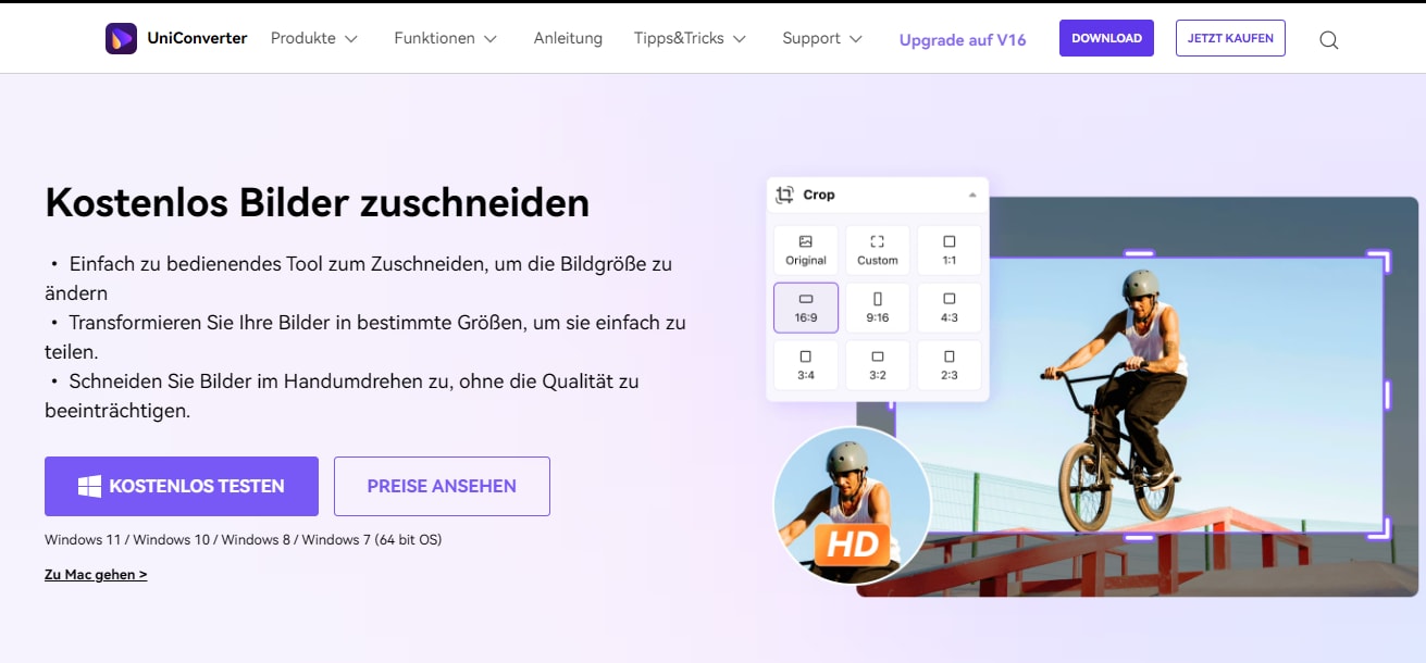 Bild zuschneiden 