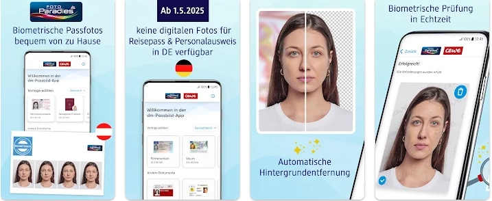 dm Passbild App