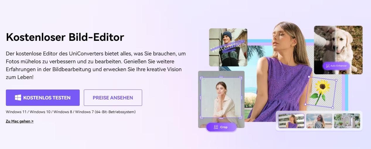 UniConverter für die Bildbearbeitung