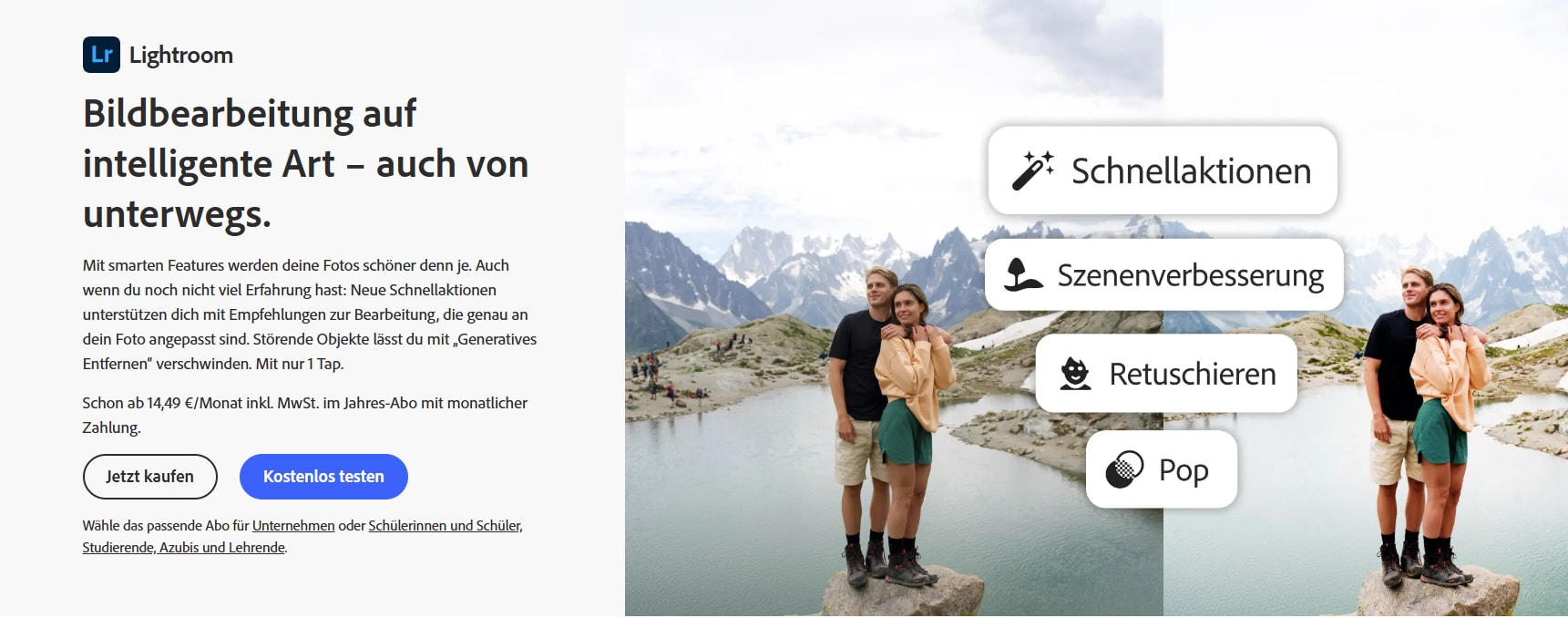 Lightroom Classic: RAW-Entwicklung und Export als JPG