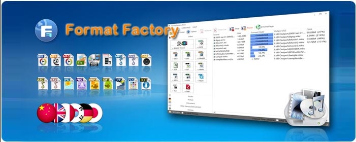 Free Video Converter 3: Format Factory