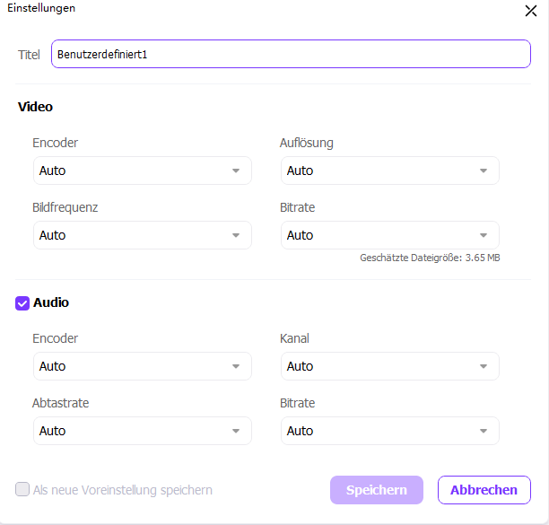 Bester Video Converter unterstützt Video-Voreinstellungen für unterschiedliche Geräte