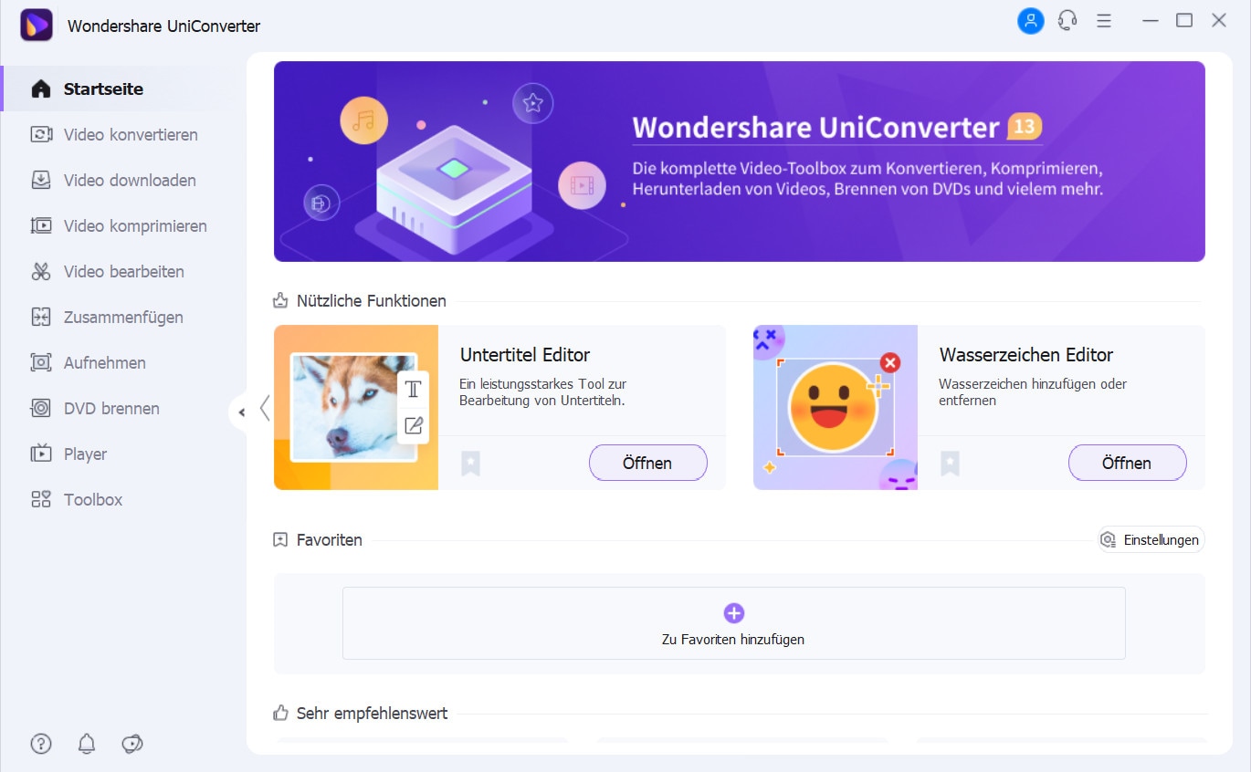 10 nützliche AVI-Player für Mac - Wondershare UniConverter