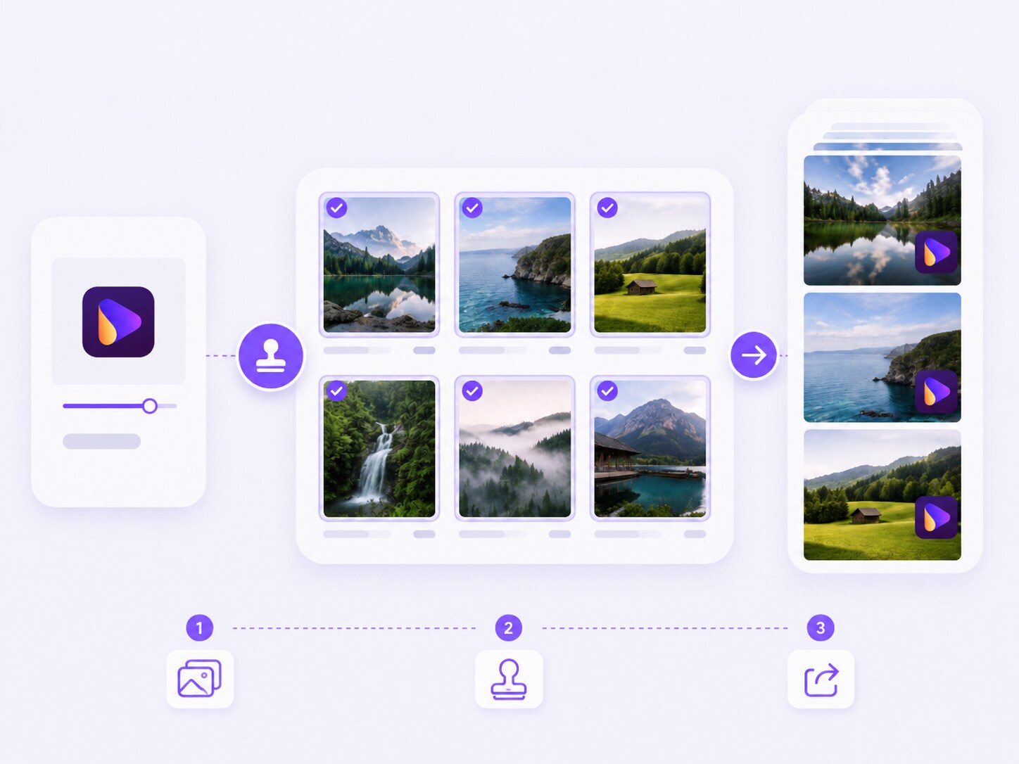 Batch Watermark Tool mit mehreren Bildern und Alle Exportieren