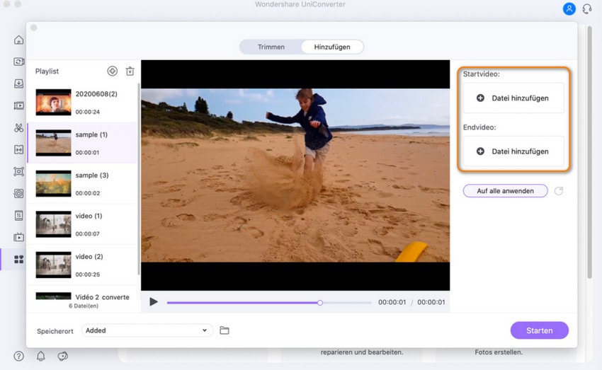  batch add the intros and outros of your video files