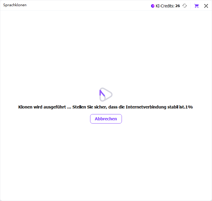 UniConverter: Schritt 6 zum Klonen Ihrer Stimme