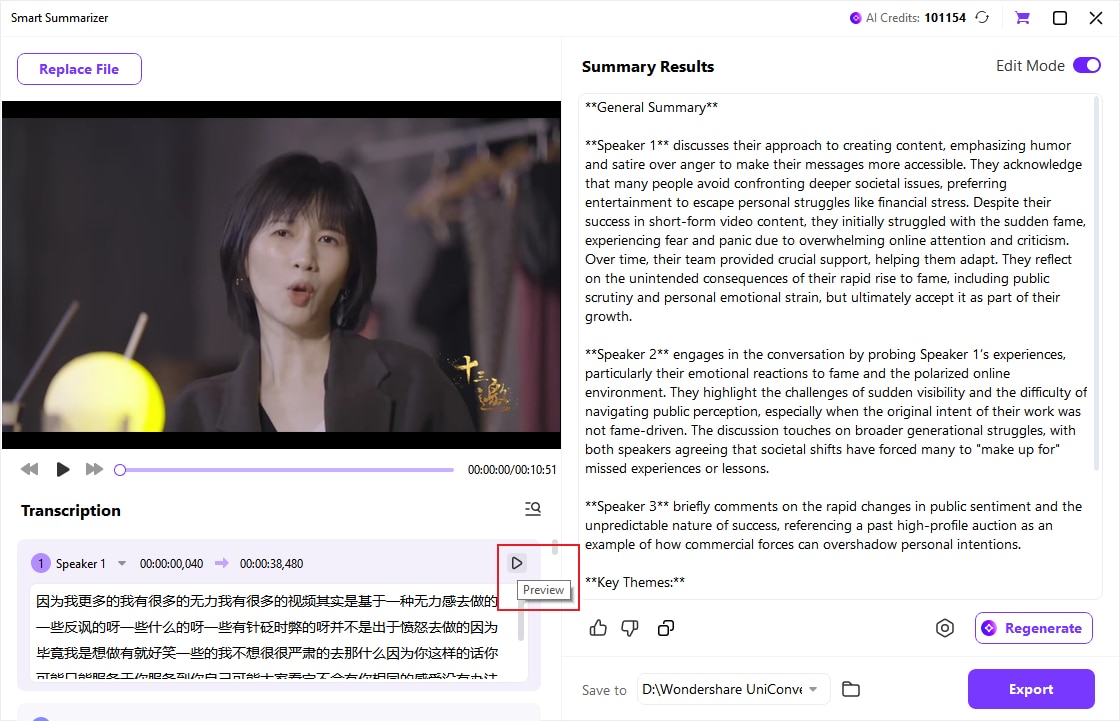 KI Video-Zusammenfassung Schritt 4-2: Automatische Spracherkennung und Absatzsegmentierung