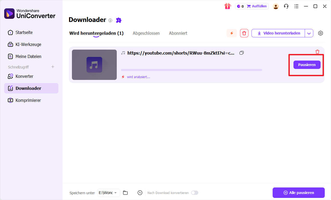 Tipps: Downloaddetails überprüfen