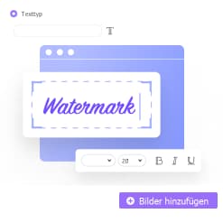 Wasserzeichen Editor